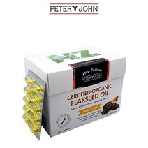 [뉴질랜드 피터앤존] 아마씨유 1000mg 200정 소프트젤 유기농 플랙시드 오일