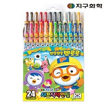 뽀로로 샤프식 색연필 24색/학용품/신학기문구, 24색