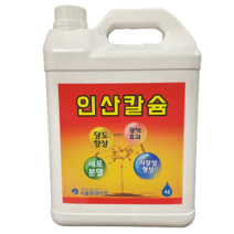 인산칼슘 4L 식물영양제 엽면시비 하우스관주 영양제 과일비대 웃자람방지 색깔발현 서울환경, 1개