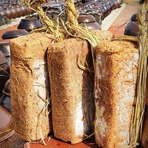 장담그기 국내산콩 100%전통 메주 3덩이 (생콩 4kg) 숯 고추증정, 1.2kg-1.3kg, 3개