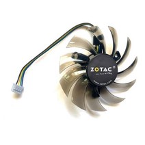 ZOTAC GTX 660Ti 부스트 970 기가바이트 670 680 760 Ti 쿨러 팬 75mm 4 핀 GA81S2U T128010SU DIY GPU 팬 GTX970, 01 For Gigabyte FAN