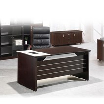 코나 월넛 중역용책상/ KONW-N1600 KONW-N1800/ W1600 W1800/ 앞가림판/ 사장실/ 임원실/ 대표실/ 팀장실/ 사무실/ 사무가구, W1600[KONW-N1600]
