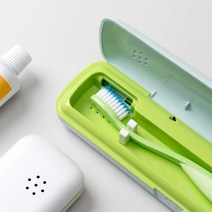 아트박스/유에너스 유에너스 휴대용 칫솔살균기 트라이탄 UN-T100, 블루
