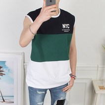 더마인드 남자 MJ삼색배색나시