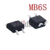 50PCS MB10F MB6F SMD 브리지 정류기, 01 SOP4 MB6F