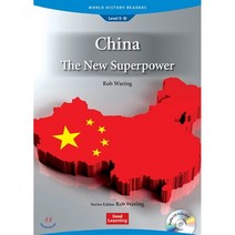 World History Readers Level 5 : China: The New Superpower (Book & CD), YES24