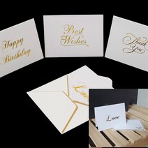 감사 카드 엽서 9.5X7CM LOVE 기업감사장 기업감사카드 결혼식감사카드, THANK YOU
