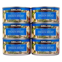 Kirkland Signature chicken breast premium chunk 커클랜드 시그니처 닭가슴살 통조림 12.5oz(354g) 6캔