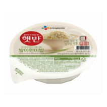 햇반 발아현미밥 210g 잡곡밥, 7개