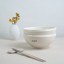 시라쿠스 메이플 면기 18.5cm, 2개, 화이트