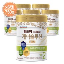 파스퇴르 위드맘 케어솔루션 골드 2단계 750g x 6캔_W
