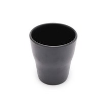고급스러운 업소용 검정 멜라민 식당 물컵, 1개