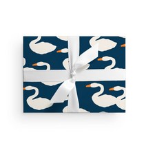 [인디케이] 우아한 백조 포장지 2장