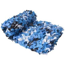 야외차양차광막그늘막 정원 그늘 그물 흰색 사막 숲 파랑 베이지 색 검정 자동차 텐트 사냥, Marine camouflage+2x4m