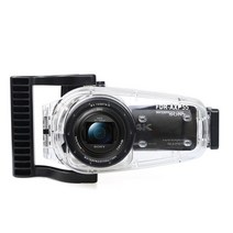 소니 FDR-AX40 FDR-AXP55 AX30 AX40 AXP55 가방 커버에 대 한 130ft/40m 방수 수 중 주택 카메라 다이빙 케, 06 FDR-AXP55