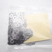 Tantesto 100pcs 3x7.2x0.10203051mm 디젤 레일 인젝터 압력 조절 와셔 가스켓 cummins str aowei, 커민스용 3x7x0.5