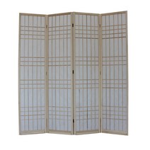 한옥 파티션 낮은 가벽 가림막 3단 4단 5단 우드 한지, A형 150 x 43cm  5단