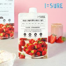 [아이슈어] 유산균 그래놀라 풀믹스 딸기 쉐이크, 4박스, 28입