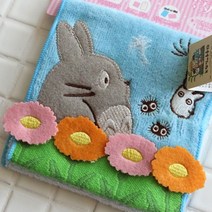 [바보사랑] 토토로 타올지 포켓 파우치 (푸른하늘)