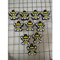 테니스 라켓 진동 감쇠기를 줄이기 위해 5pcs 품질 해골 댐퍼 충격 흡수 장치, 한개옵션0