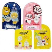 LG생활건강 카카오프렌즈 차랑용 통풍구형 피규어 플로럴향 방향제 리필 2ml, 1개, 플라워바이플로라향