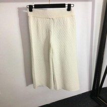 하렘 청바지 바지 빈티지 루즈핏 여성용 하이웨이스트 울 니트 와이드 레그 페이크 캐주얼