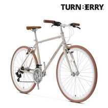 [무료완조립+반짝세일] 알톤 턴베리 H21 하이브리드자전거 21단 700C 클래식자전거, H21_베이지_430, 완조립(98%)