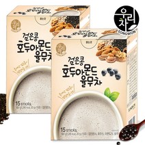 송원식품 검은콩 호두아몬드율무차 15T+15T, 20g, 30개