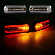 오토바이 브레이크등 깜빡이 무빙LED램프 램프튜닝 화물차 방향지시등 보조데루등