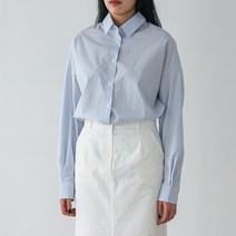 여성 베이직한 셔츠 일상에서 편하게 입을 남방 메모리 루즈핏 코튼 셔츠 남방