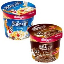 켈로그 콘푸로스트 컵 시리얼 30g x 9p + 첵스 30g x 9p 세트, 2세트