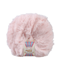 뉴트리아 인조밍크 털실 10+1 폭시 목도리털실 토끼털 겨울털실 뜨개실, 11 라이트핑크