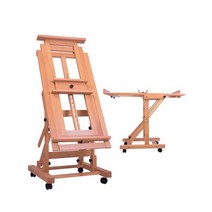 미술화판 목재 이동식 스탠드 디자이너 받침대 이젤