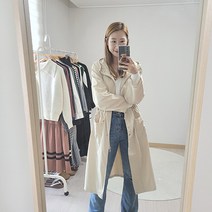 (55-77반) 탐이 후드 롱 야상 점퍼