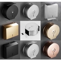 스테인레스 점보롤 케이스 핸드타올/페이퍼타올 디스펜서, 점보롤 선반 무광블랙