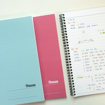 건망증GMZ 120g 스프링 라인노트 9mm 4권세트 신학기공책 코넬식 필기노트