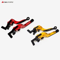 BIKERS 바이커즈 바이크 오토바이 혼다 PCX125 21-22 ABS 폴딩 조절식 브레이크레버, 레드 2개 1세트