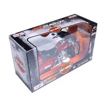 1/12 스케일 할리데이비슨 바이크 모형 역할놀이 어린이장난감 아동 diecast 미니어쳐