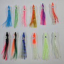 KS컴퍼니 꼴뚜기벌크 DIY 실속형 자작용채비 대구 갈치 우럭, 블루(야광) 20개입