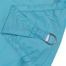 방수 사각 그늘막 썬쉐이드 차광막 옥상 팬션 정원 천막 테라스 차단막 옥상 그늘막 타프 그늘막 텐트 추석 선물, 3*5m, 푸른