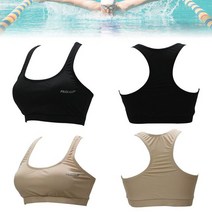 날씨 더운 여름 휴가지에서 입기 좋은 여성 브라탑, 나나B FWTOP017_아이보리90, 본상품선택