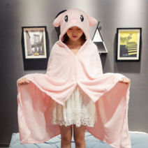 집순이 후드담요 캐릭터담요
