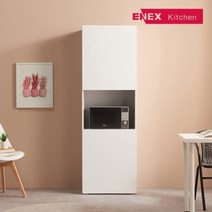 에넥스 [착불] 밀키 주방 투도어장(가로550mm/깊이600mm), 1870 mm/오른쪽, 1870 mm/오른쪽/1870 mm/오른쪽