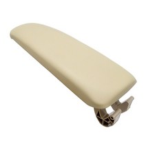 자동차 팔걸이 래치 가죽 커버 센터 콘솔 보관함 뚜껑 아우디 A4 B6 B7 2002-2007 용 액세서리, [02] Beige