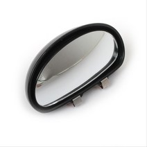 넓은 시야 곡면경 각도 조절 전차종 부착 보조 거울 카렌스 SM3 안전운전 K5 백미러, 화이트