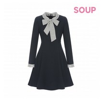 [SOUP] [숲] 리본 플레어 미디 원피스(SV9OPC6)