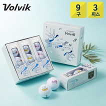 [볼빅] 2021 감사사랑 비스무스 스페셜 기프트 3피스 골프공 9구, one color free