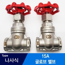 STS 스텐 나사식 글로브 밸브 KC 10K 15A