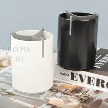 VEDANA 데스크원형3구펜꽂이 붓꽂이, 아이보리