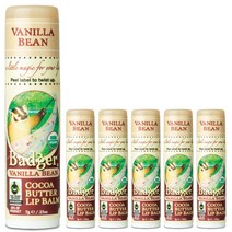 뱃저 코코아 버터 립 밤 7g, Vanilla Bean, 6개